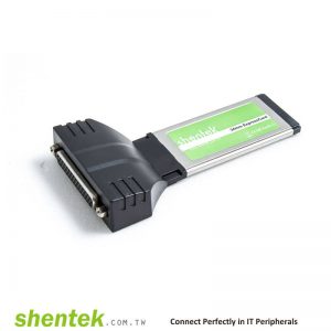 2 port High Speed Serial RS-232 + 1 port Parallel ExpressCard