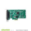 1 port Parallel Universal PCIe card Standard and Low Profile Bracket