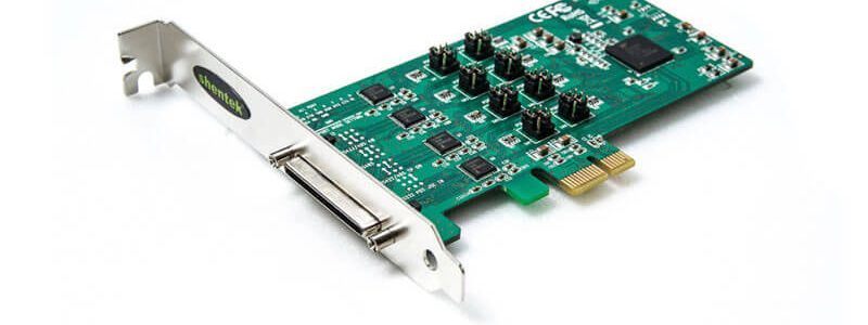 8 port High Speed Serial RS-RS232/422/485 PCI Express(PCIe) Card supports Standard and Low Profile Bracket, with 600W Surge Protection