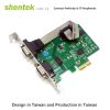 2 port Serial RS-232 PCI Express(PCIe) card + 2.5KV Isolation Protection