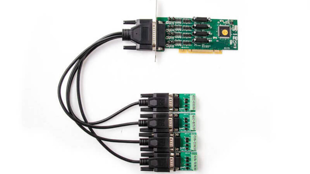 シリアル4ポートRS485 RS422 PCIカード絶縁サージ - Shentek
