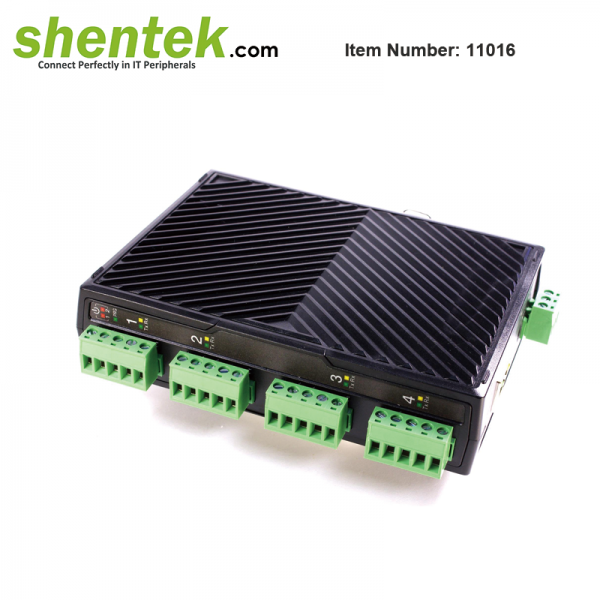 Serial Device Server Over IP Ethetrnet LAN RS485 RS422 Isolation Surge