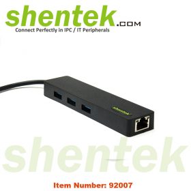 Industrial USB-A 5KV Optical Isolation Adapter Din Rail - Shentek