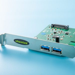 Shentek 2 port Super-Speed+ USB 10G (USB 3.1 Gen 2) A type PCI Express x1 lane Card