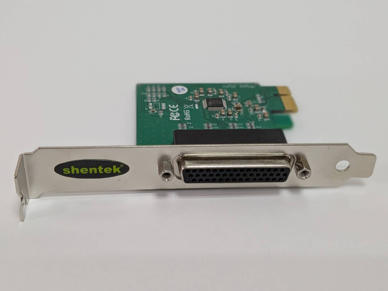 RS232 3KV isolation PCIe card standard bracket and low profile bracket